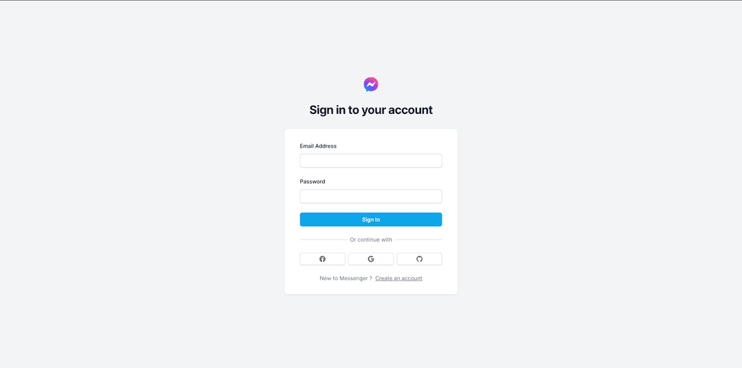 Messenger Clone